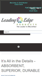 Mobile Screenshot of leadingedgeproducts.com